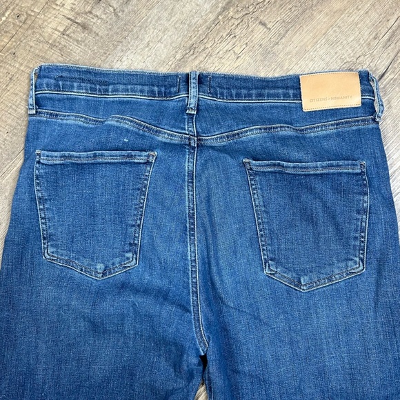Citizens of Humanity Jolene 32 Button Fly Distressed Vintage Slim High Rise - Picture 9 of 16